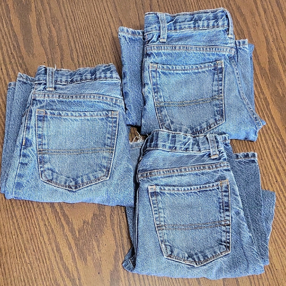 3 Pairs Osh Kosh Jeans Size 10 Boys